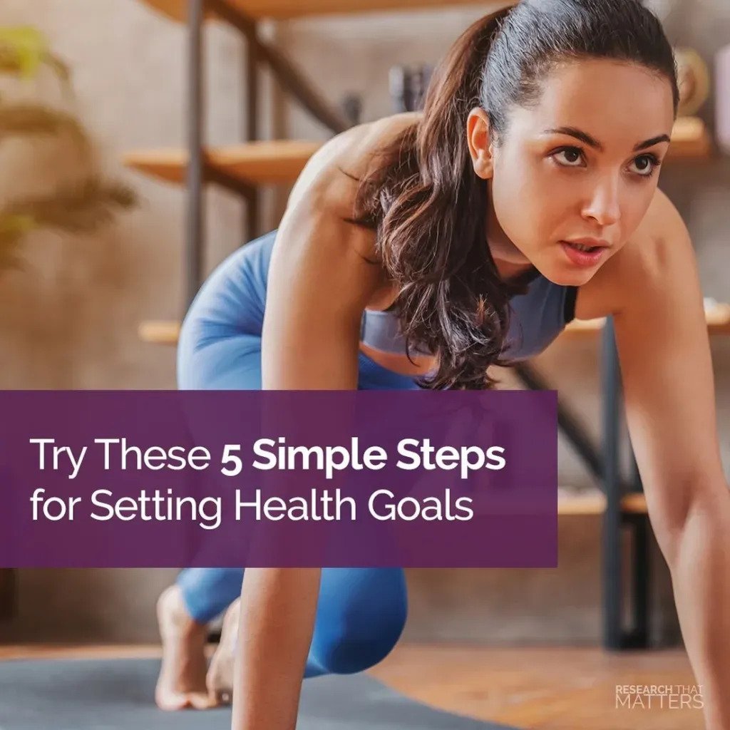 Try These 5 Simple Steps for Setting Health Goals Greenlight