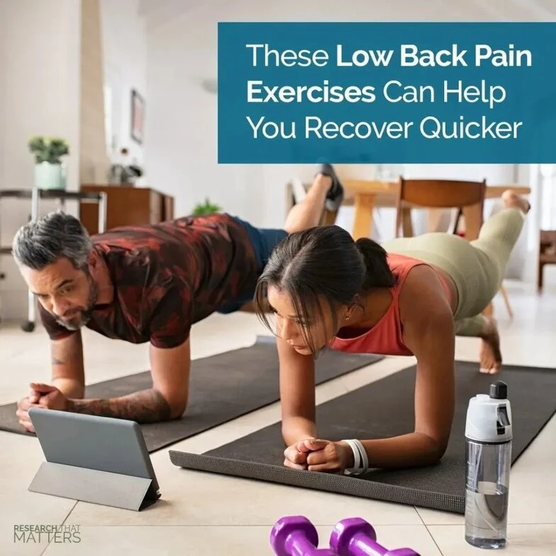 Low back pain relief exercises for quicker recovery at Greenlight Chiropractic & Wellness Lab