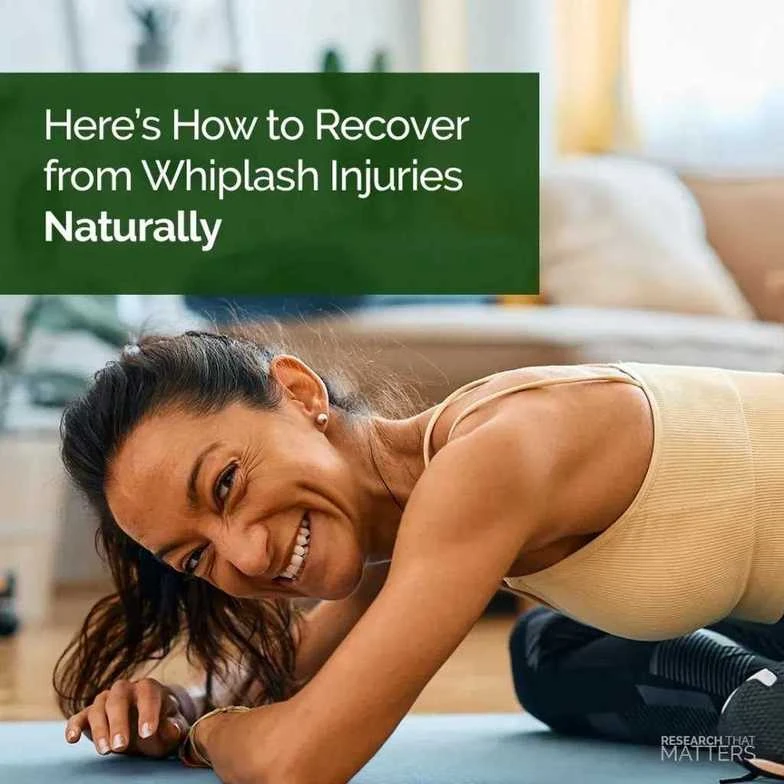 here's how to recover from whiplash injuries naturally