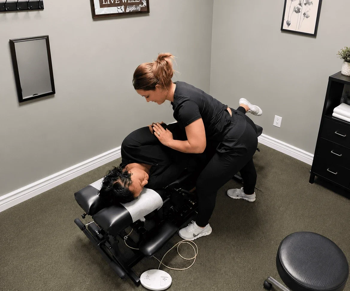 Auto injury whiplash recovery treatment at Greenlight Chiropractic & Wellness Lab