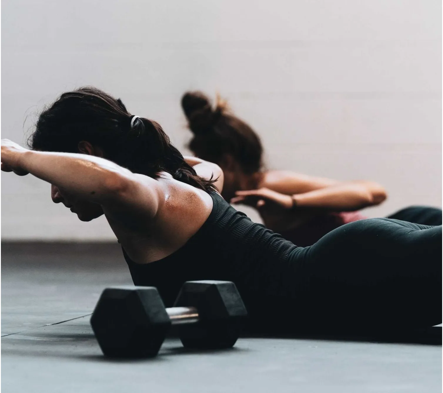 Therapeutic exercise stretching routine at Greenlight Chiropractic & Wellness Lab